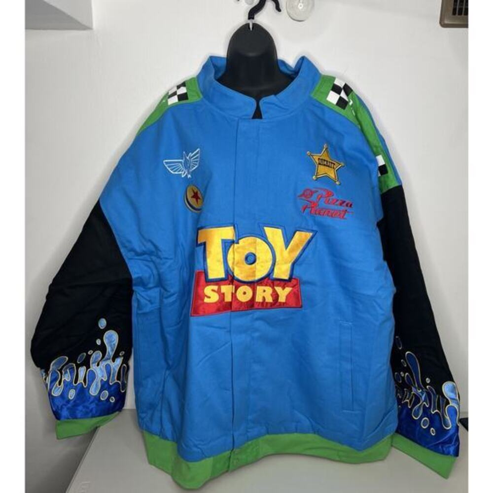 Disney Pixar Toy Story Woody & RC Racing Jacket BoxLunch Exclusive Size 4x